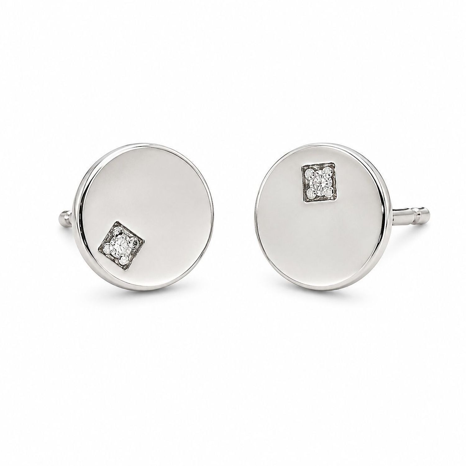 Srebrne kolczyki kółka z brylantami Diament DIA-KLC-DIAMENT1-925d.jpg