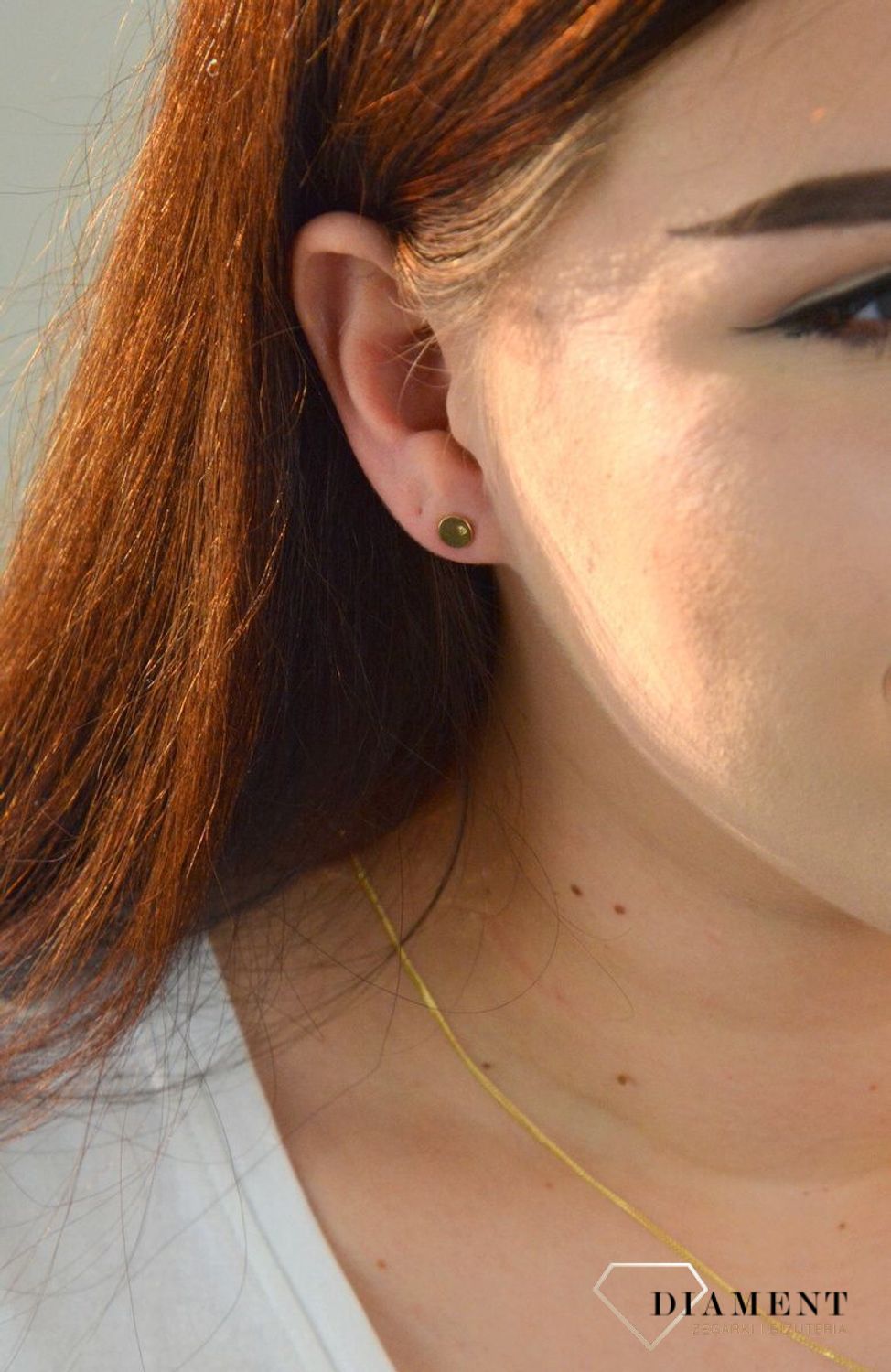 Kolczyki 925 pozłacane kółka z brylantem DIA-KLC-DIAMENT1-Z925.jpg
