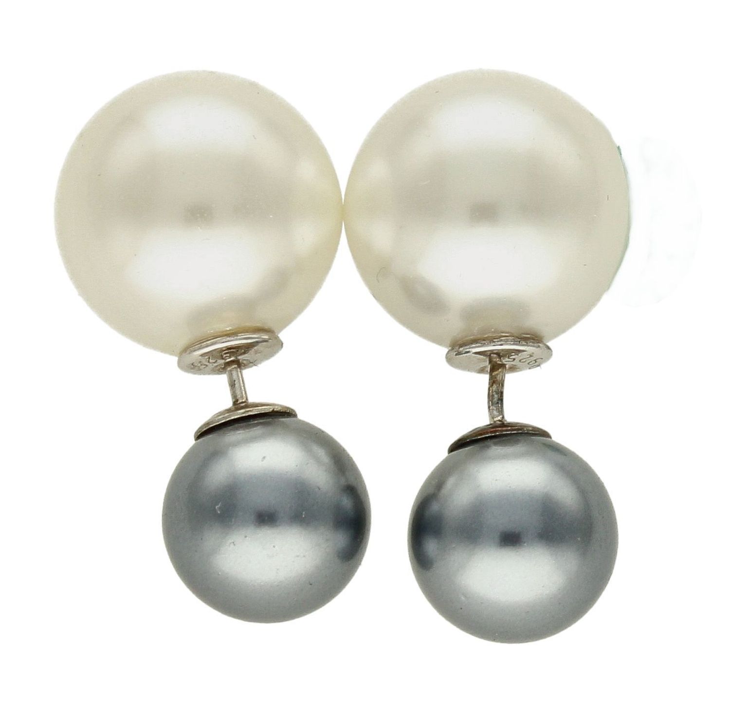 Srebrne kolczyki damskie Diorki kulki dwukolorowe DIA-KLC-DIORKI-15-925. Kolczyki srebrne kulki. Srebrne kolczyki wkrętki. Kolczyki srebrne w stylu Dior. Kolczyki idealne na prezent. Dior styl..jpg