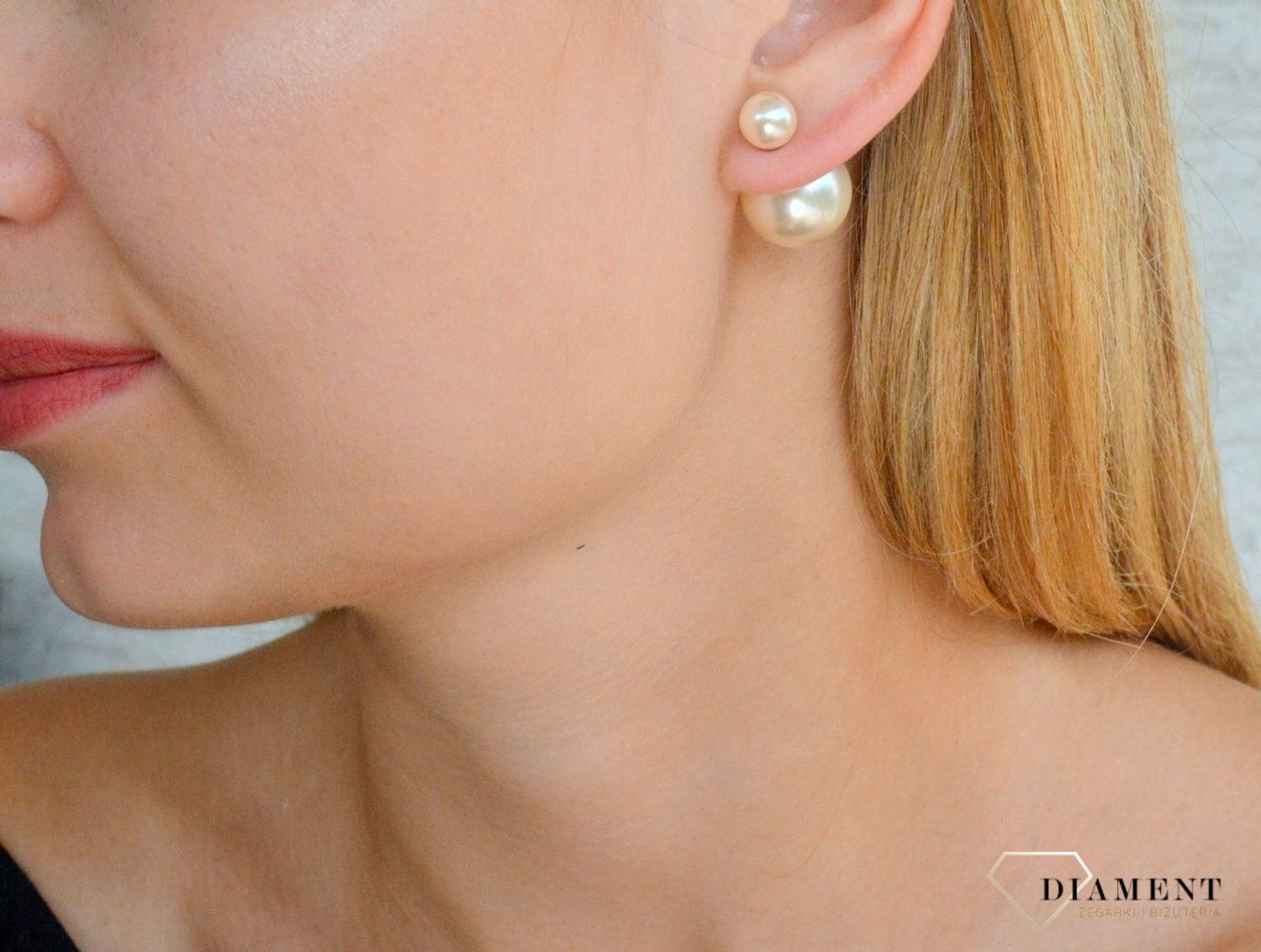 Srebrne kolczyki damskie Diorki w perłowym kolorze DIA-KLC-DIORKI-17-925. Kolczyki srebrne kulki. Srebrne kolczyki wkrętki. Kolczyki srebrne w stylu Dior. Kolczyki idealne na prezent. Dior styl..jpg