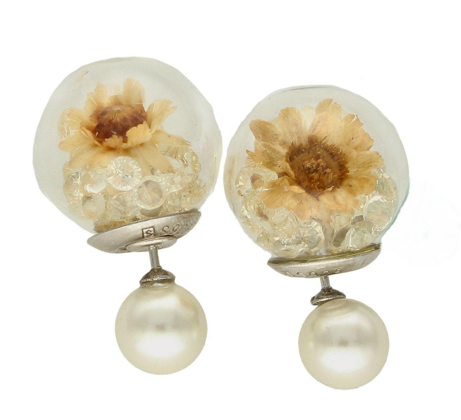 Srebrne kolczyki damskie Diorki z żółtymi cyrkoniami wewnątrz kulki DIA-KLC-DIORKI-3-925. Kolczyki srebrne kulki. Srebrne kolczyki wkrętki. Kolczyki srebrne w stylu Dior. Kolczyki idealne na prezent. Dior styl (2).jpg