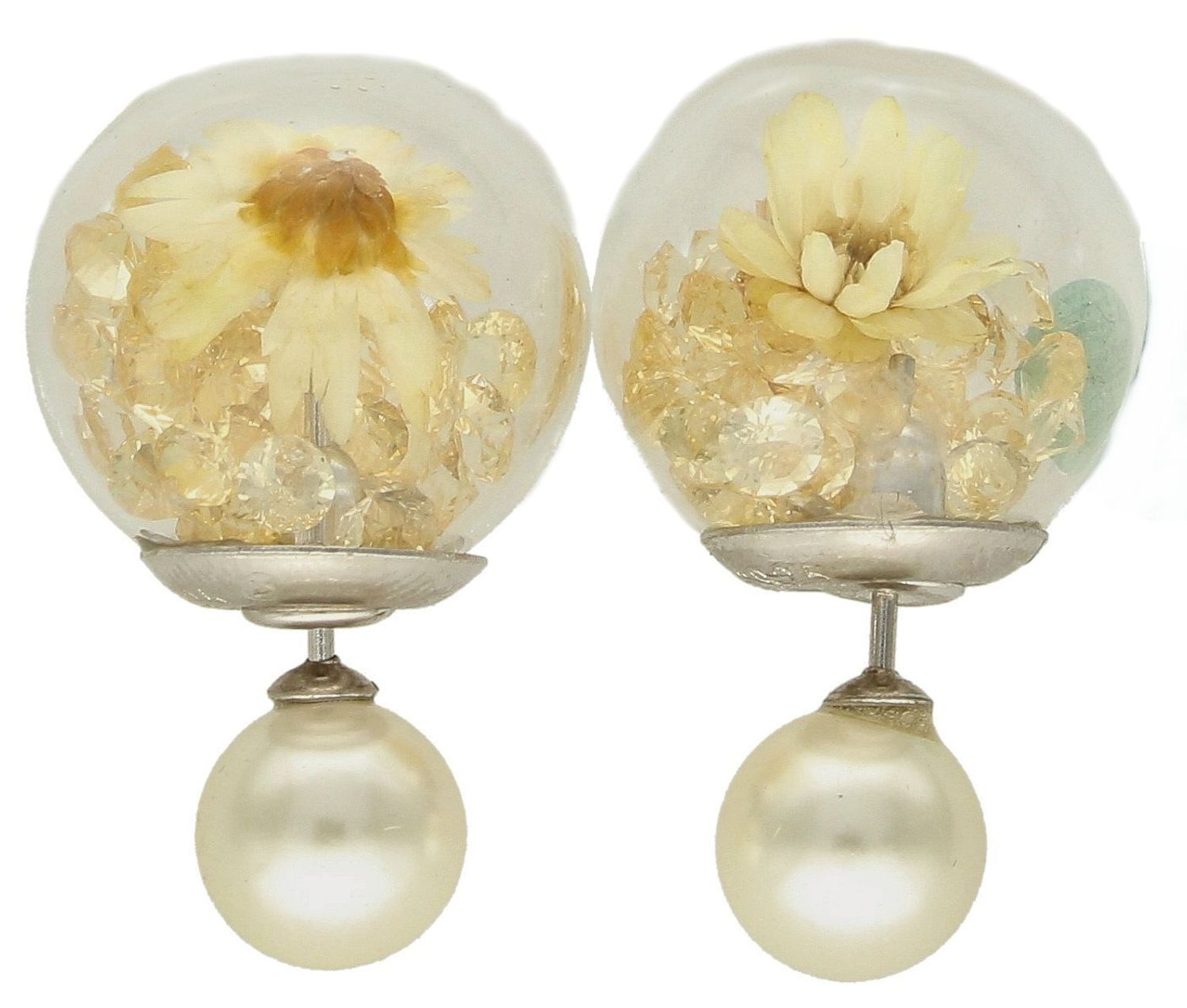 Srebrne kolczyki damskie Diorki z żółtymi cyrkoniami wewnątrz kulki DIA-KLC-DIORKI-3-925. Kolczyki srebrne kulki. Srebrne kolczyki wkrętki. Kolczyki srebrne w stylu Dior. Kolczyki idealne na prezent. Dior styl (2).jpg