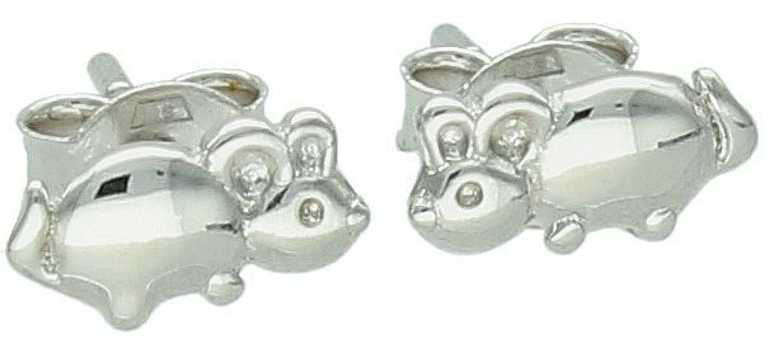 Kolczyki srebrne dziecięce DIA-KLC-E-0776ERH-925  ✅ Kolczyki srebrne myszki ✅ Kolczyki zostały wykonane z dbałością o każdy szczegół i wysokiej jakości srebra próby 925. ✅ Piękny pomysł 1.jpg