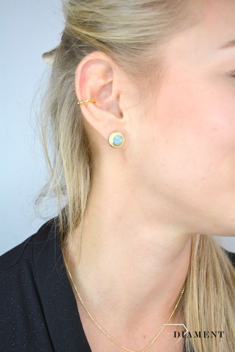 Kolczyki srebrne nausznice 'Kuleczki poskręcane'. DIA-KLC-E-0937-925.jpg