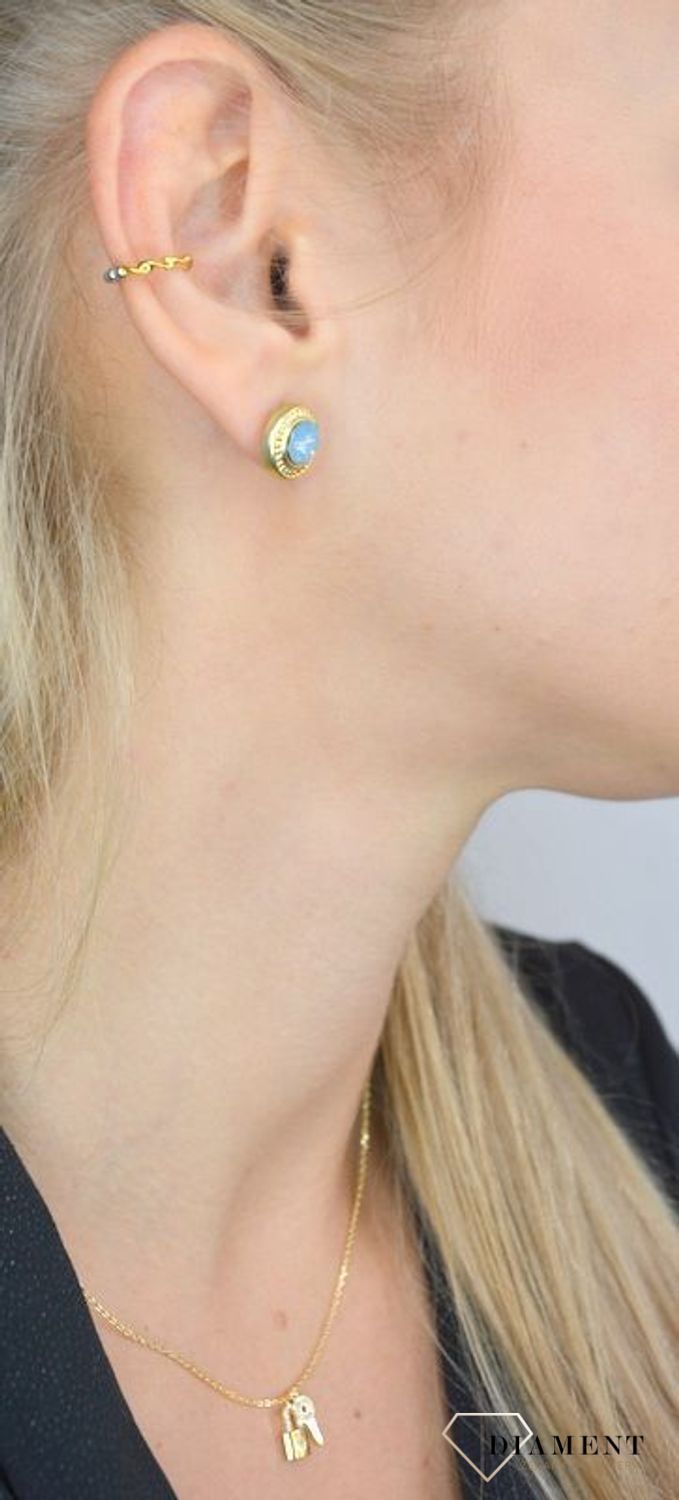 Kolczyki srebrne nausznice 'Kuleczki poskręcane'. DIA-KLC-E-0937-925.jpg