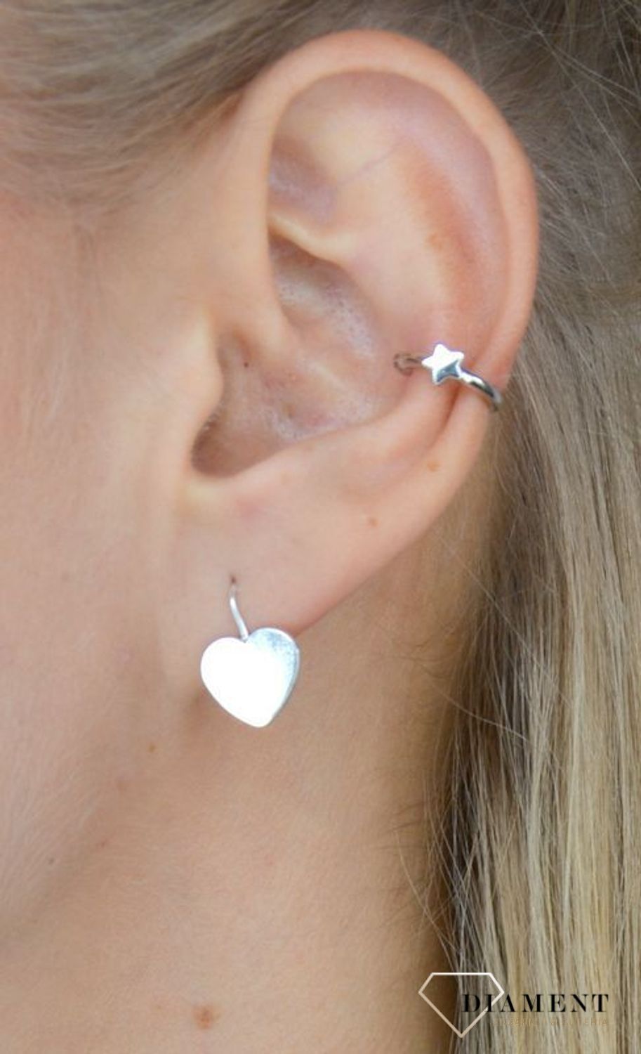 Kolczyki srebrne nausznice 'Gwiazdeczki' DIA-KLC-E-0951-925.jpg