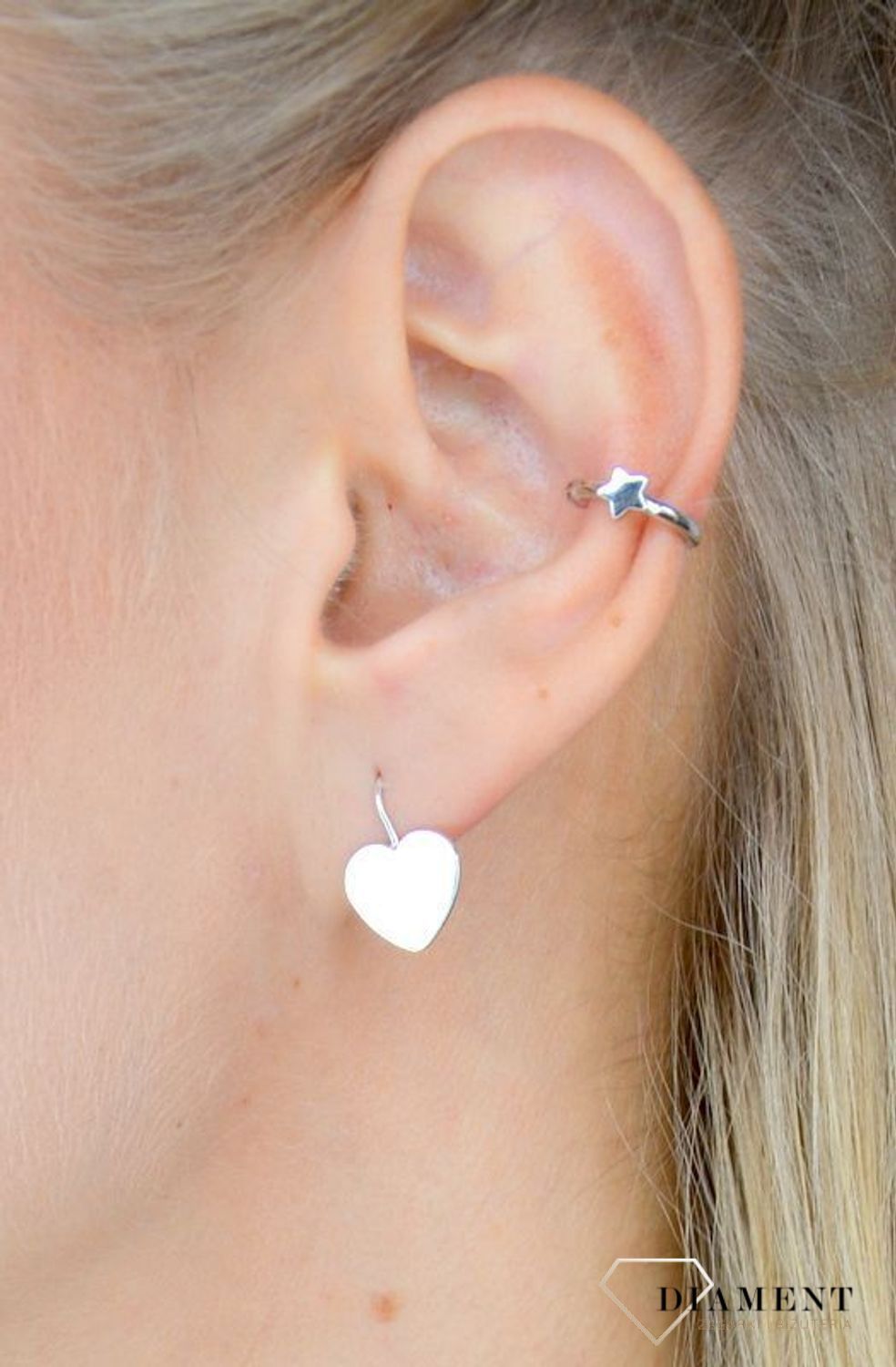 Kolczyki srebrne nausznice 'Gwiazdeczki' DIA-KLC-E-0951-925.jpg