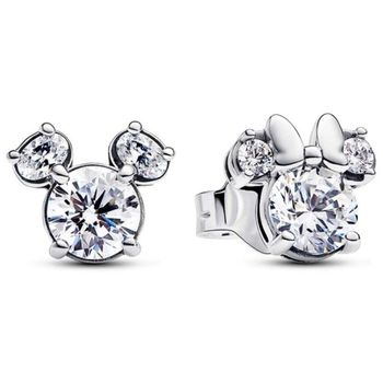 Srebrne kolczyki myszka Minnie z cyrkoniami DIA-KLC-IM0060724ER-925.jpg