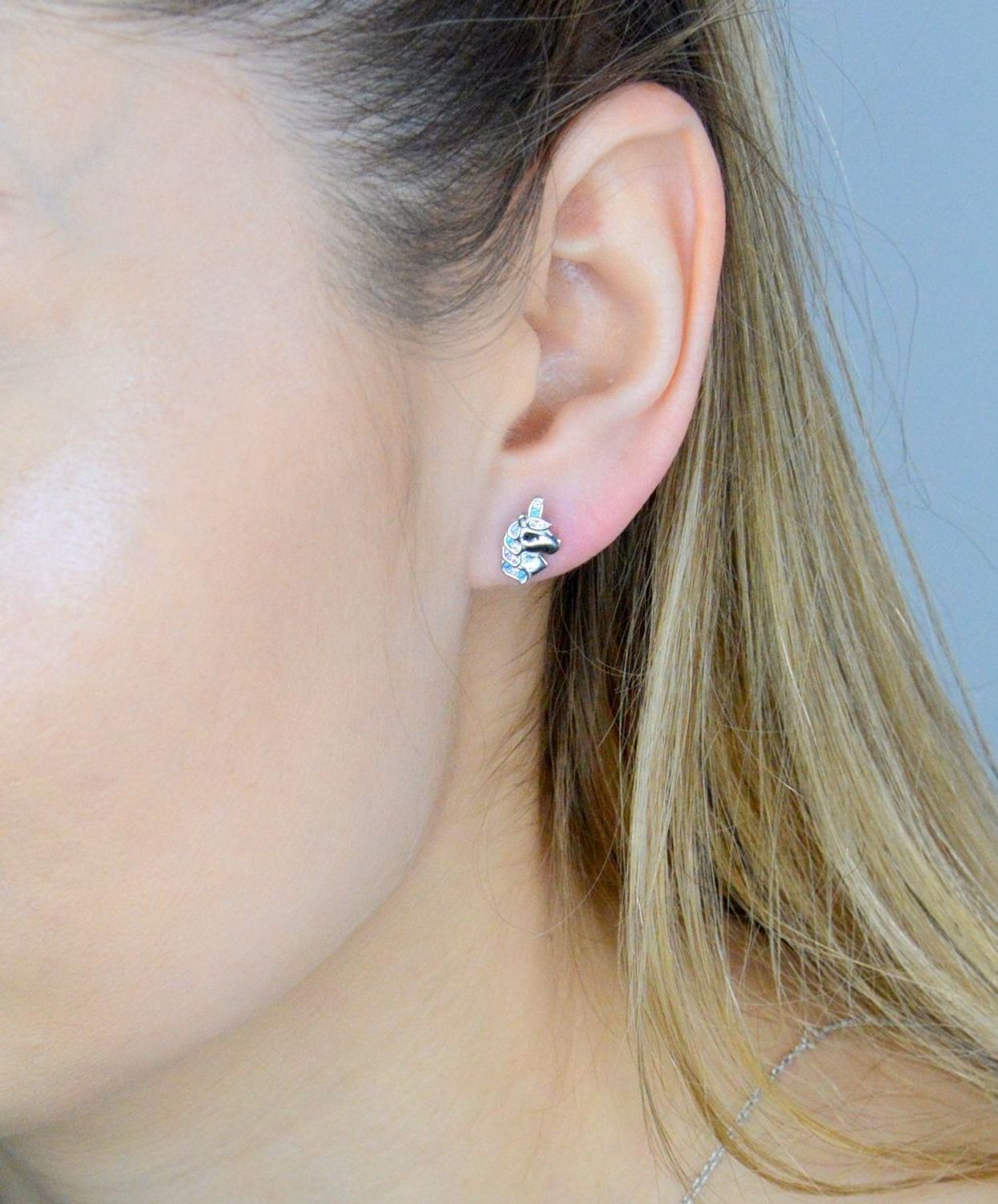 Srebrne kolczyki dziecięce 925 jednorożce DIA-KLC-IM0111023ER-925.jpg