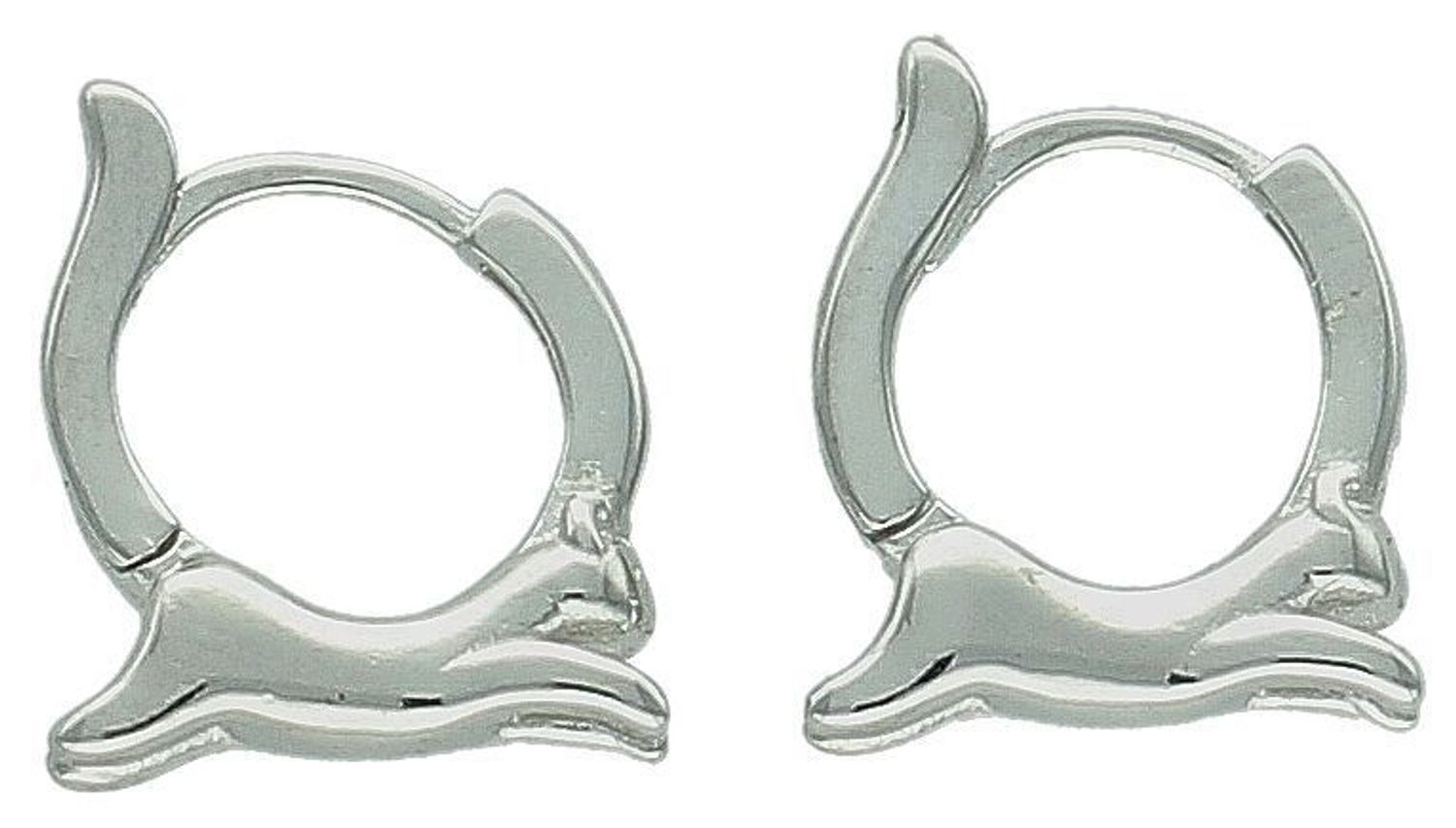 Kolczyki srebrne kółeczka kotki próba 925, DIA-KLC-IM0260224ER-925 Srebrne kolczyki zostały wykonane z najwyższej jakości srebra próby 925. Kolczyki koła wykończone kotkami. Idealny prezent 1.jpg