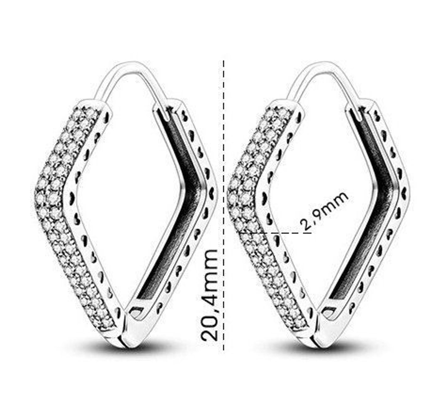 Srebrne kolczyki damskie 925 romby z cyrkoniami DIA-KLC-IM0440423KR-925. Kolczyki srebrne romby. Kolczyki srebrne z cyrkoniami. Srebrne kolczyki na zatrzask. Kolczyki damskie romby na prezent (1).jpg