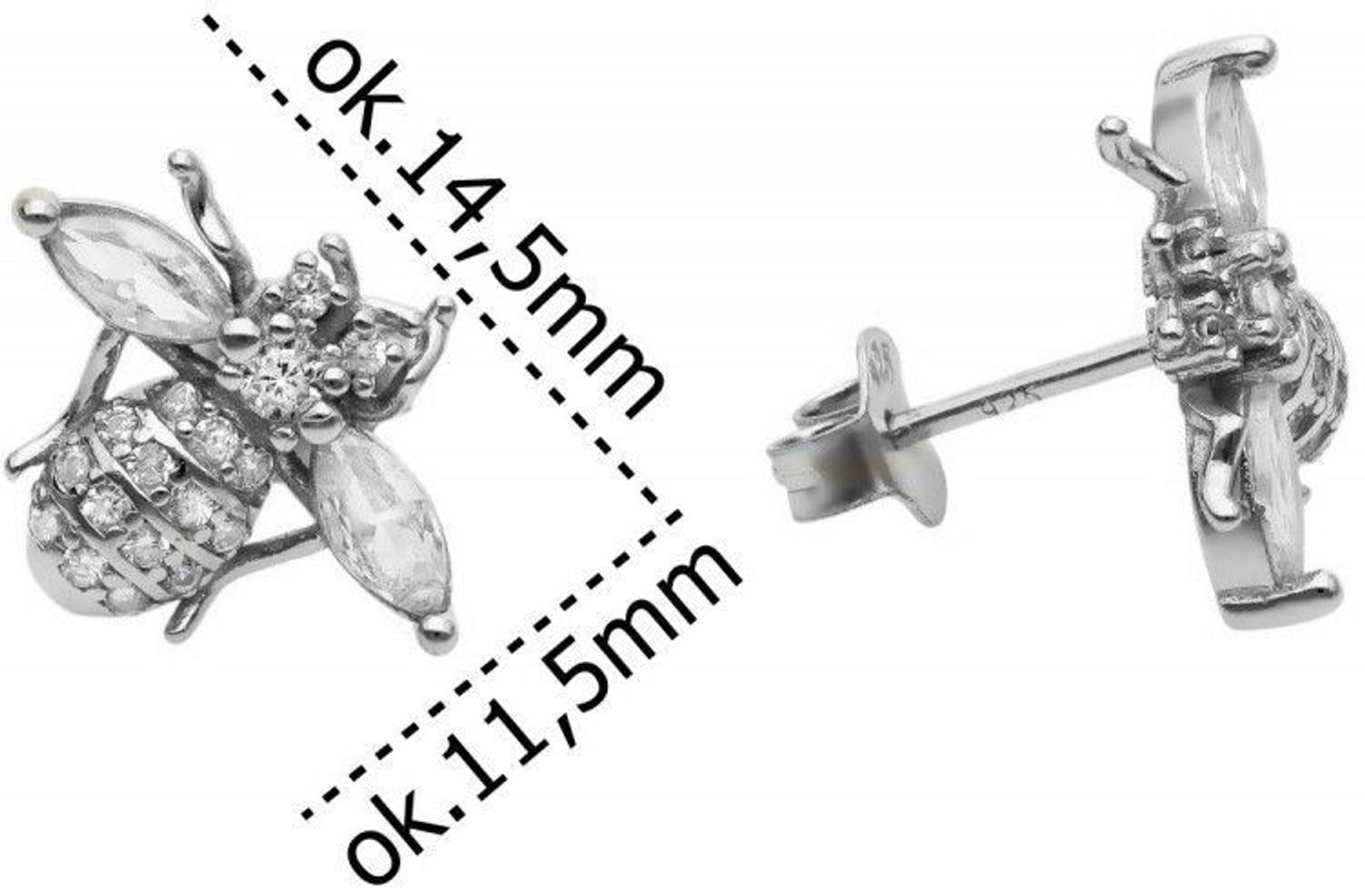 vSrebrne kolczyki pszczoły z cyrkoniami – elegancka biżuteria - IM0670125ER.jpg