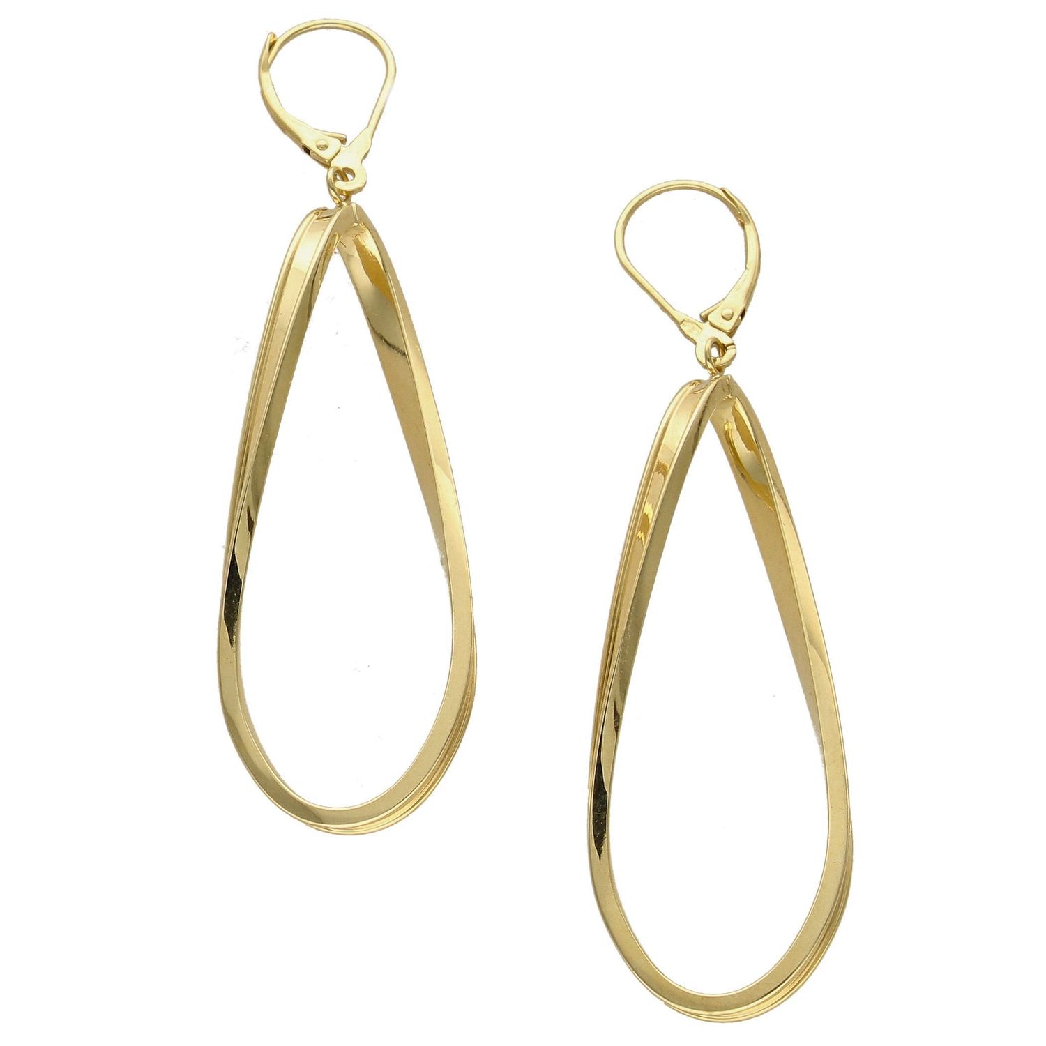 Złote kolczyki próba 585 'falisty owal' DIA-KLC-J836-WGL--585.jpg