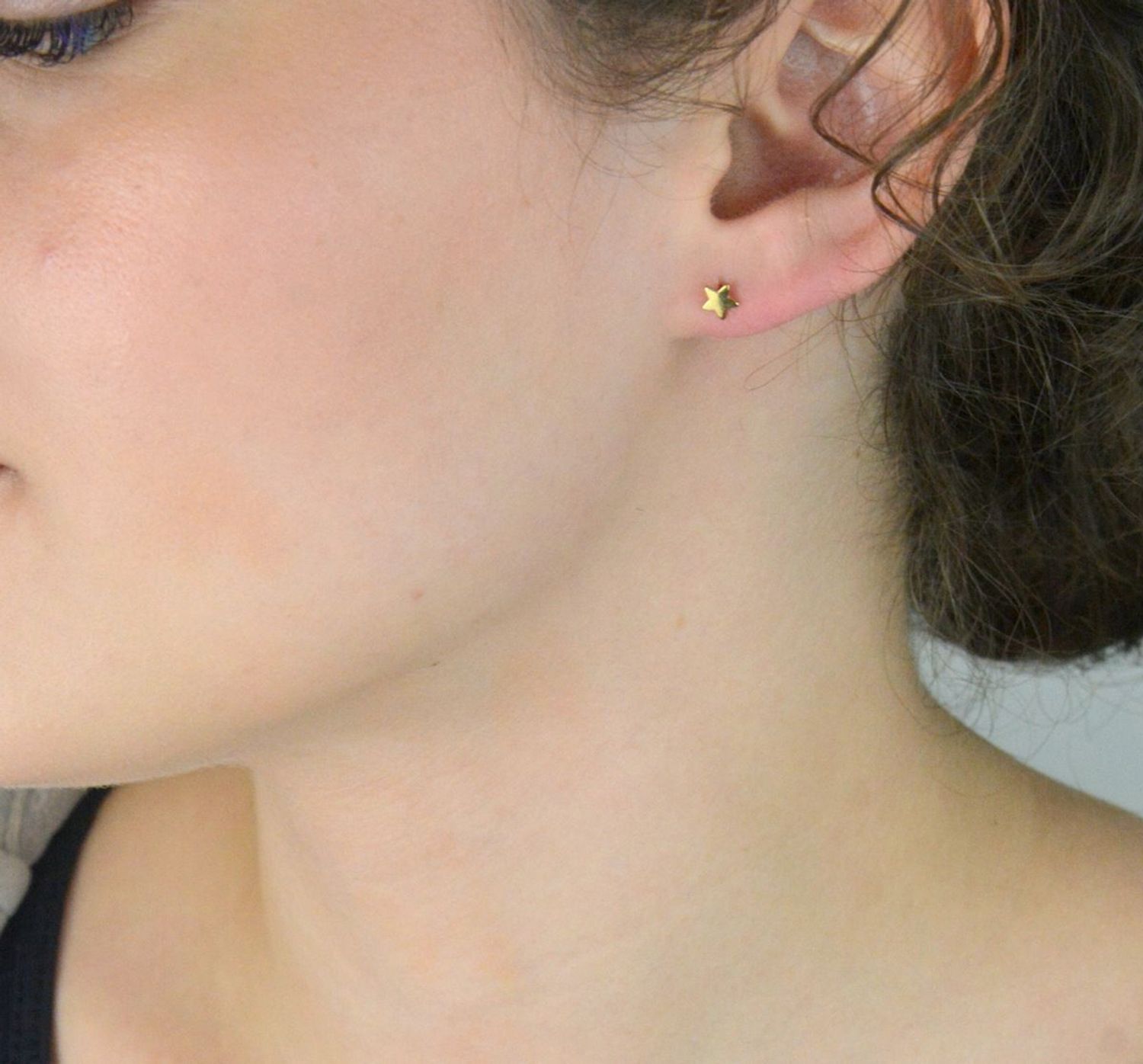 Kolczyki dziecięce pozłacane stalowe gwiazdeczki 4 mm – DIA-KLC-K6601224-STAL.jpg