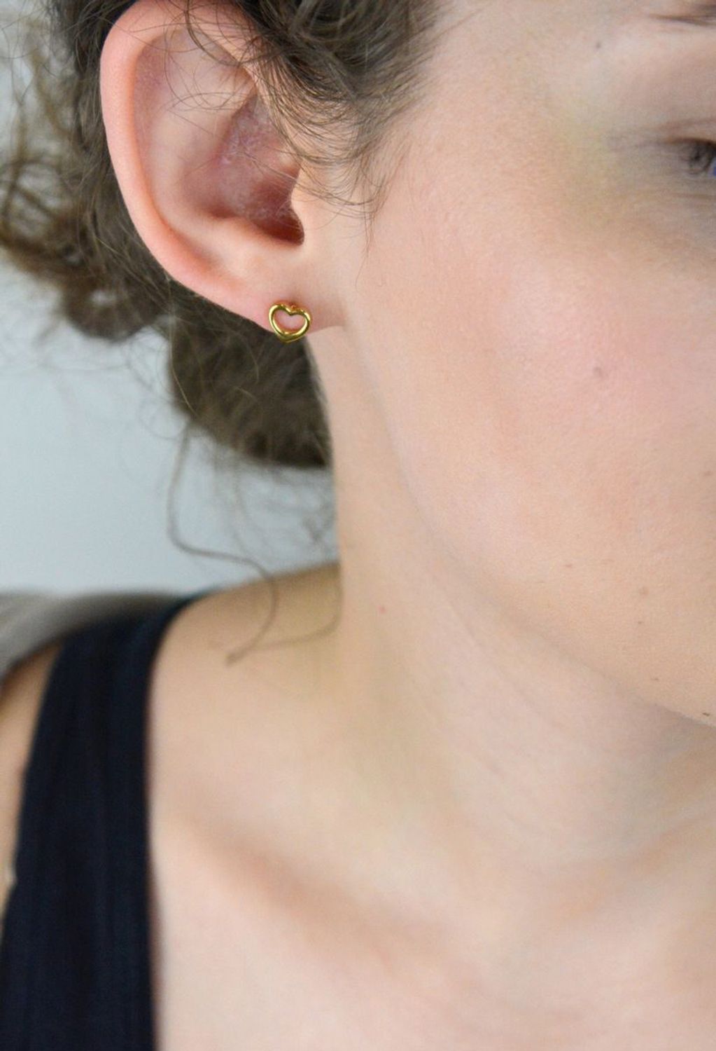 Kolczyki damskie i dziewczęce pozłacane stalowe serduszka 7 mm – DIA-KLC-K6781224-STAL.jpg