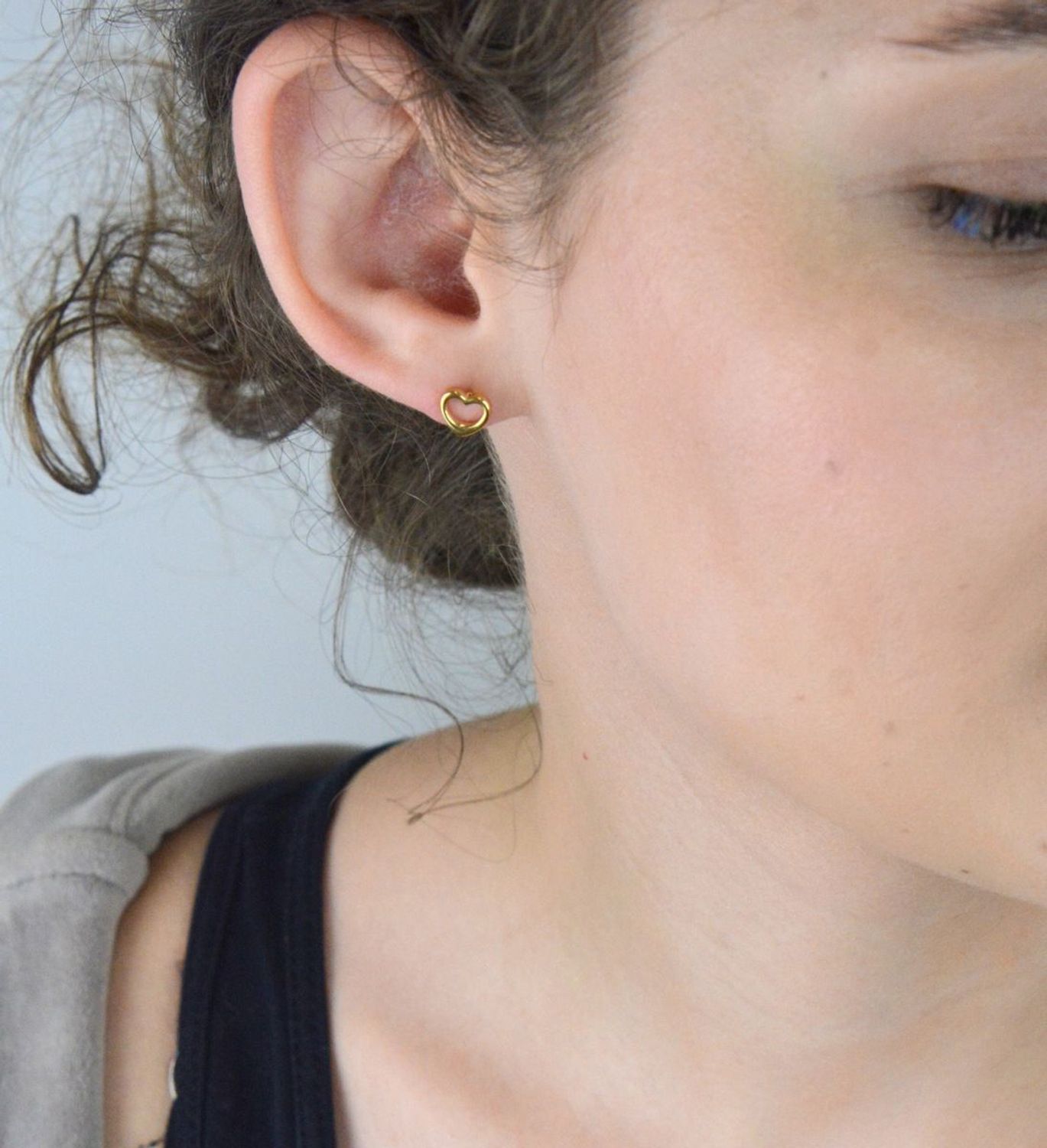 Kolczyki damskie i dziewczęce pozłacane stalowe serduszka 7 mm – DIA-KLC-K6781224-STAL.jpg