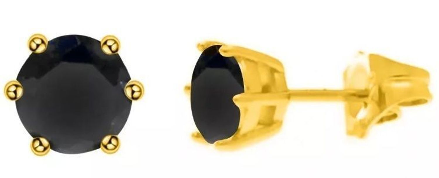 Srebrne kolczyki pozłacane 925 minimalistyczne czarne cyrkonie KOL0170823. Srebrne kolczyki damskie. Kolczyki srebrne wkrętki. Kolczyki srebrne na sztyft w pozłoceniu. Kolczyki idealne na prezent. Kolczyki z czarną cyrkonią..jpg