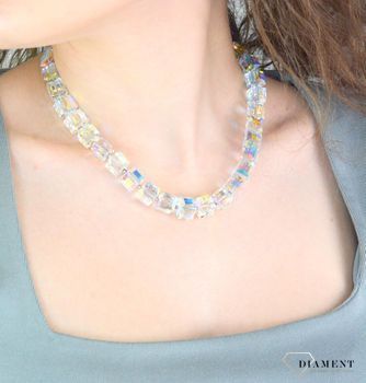 Naszyjnik Spark Swarovski DIA-KLC-KOLIA-SLUBNA-925. Kolia Ślubna. Biżuteria Spark Swarovski. Biżuteria na ślub dla kobiety. Pomysł na prezent. 55.JPG