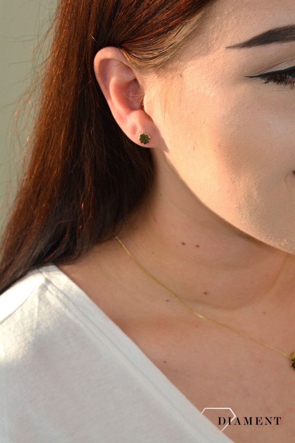 Kolczyki koniczynka pozłacane DIA-KLC-KONICZYNKA2-Z925.jpg