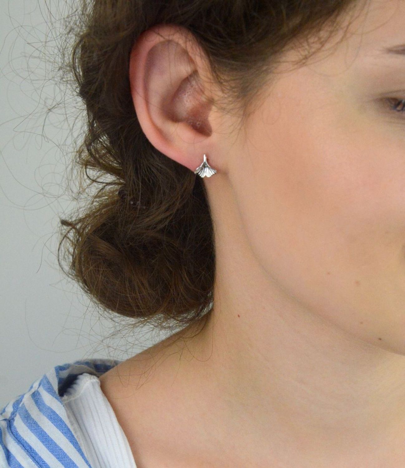 Kolczyki srebrne wkrętki 'Liść Miłorząbu' DIA-KLC-NO731-5E30067-925.jpg