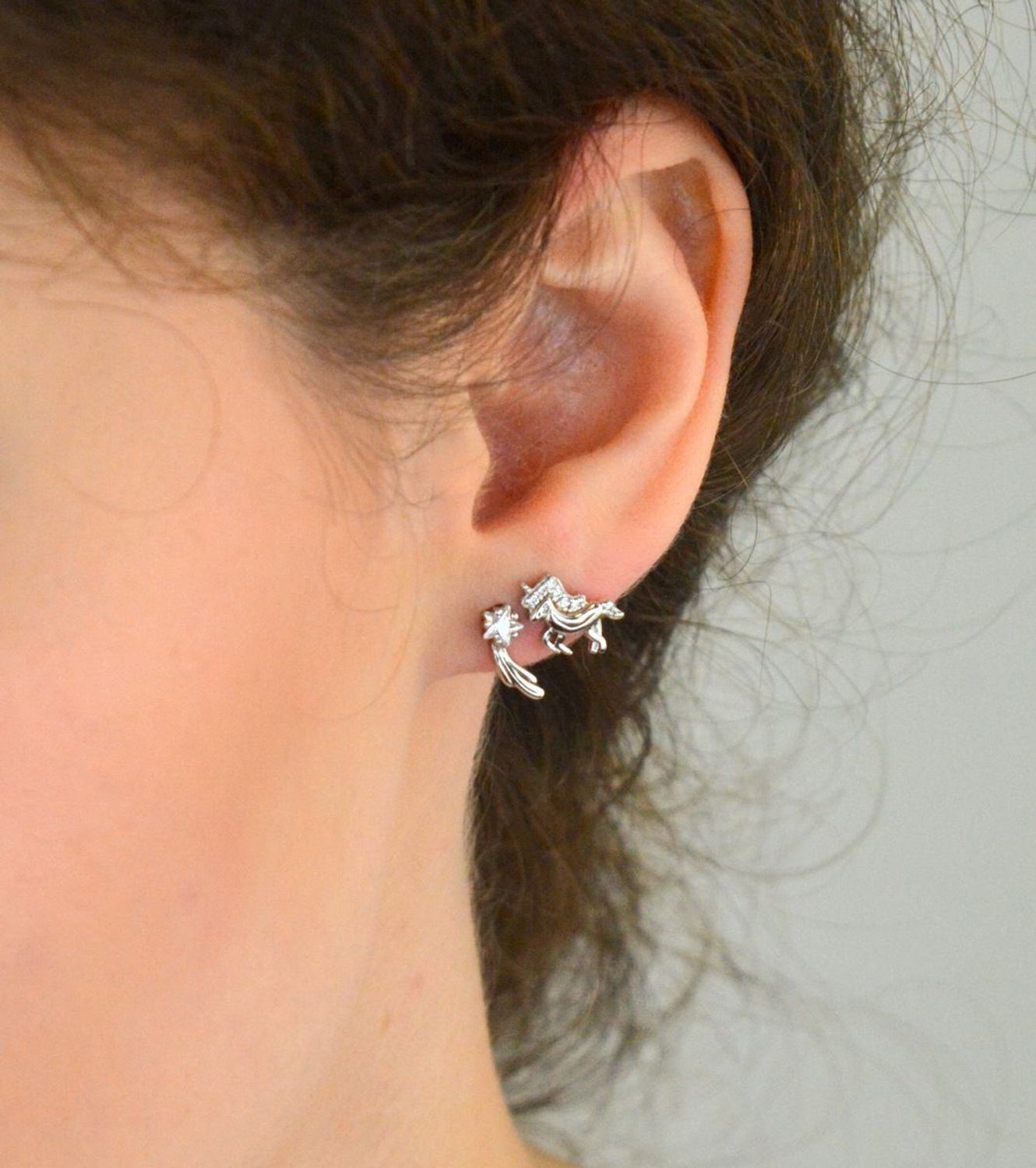 Kolczyki wkrętki dla dziewczynki 'Srebrne Jednorożce' DIA-KLC-NO731-5E30158-925.png