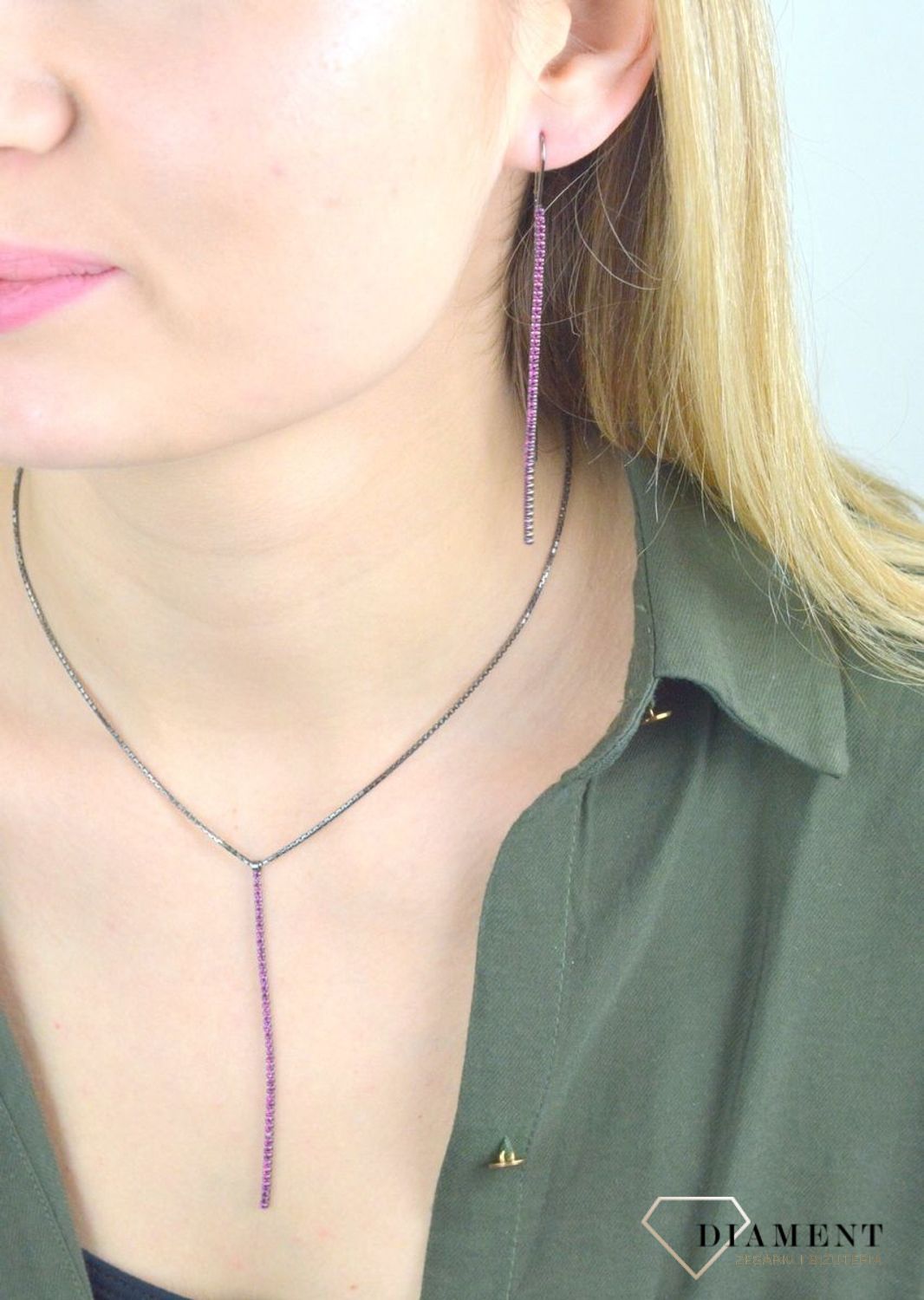 Kolczyki srebrne długie z różową cyrkonią DIA-KLC-ORECLOL.jpg