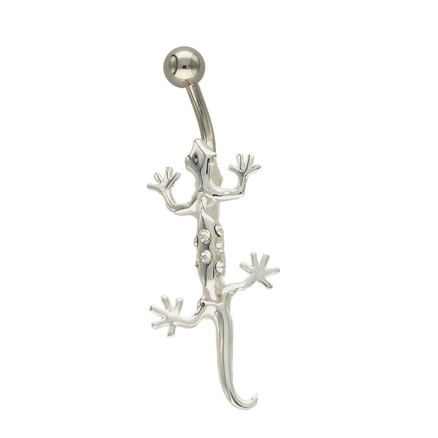 Srebrny kolczyk piercing do pępka jaszczurka z cyrkonią DIA-KLC-PBM0006-925.jpg