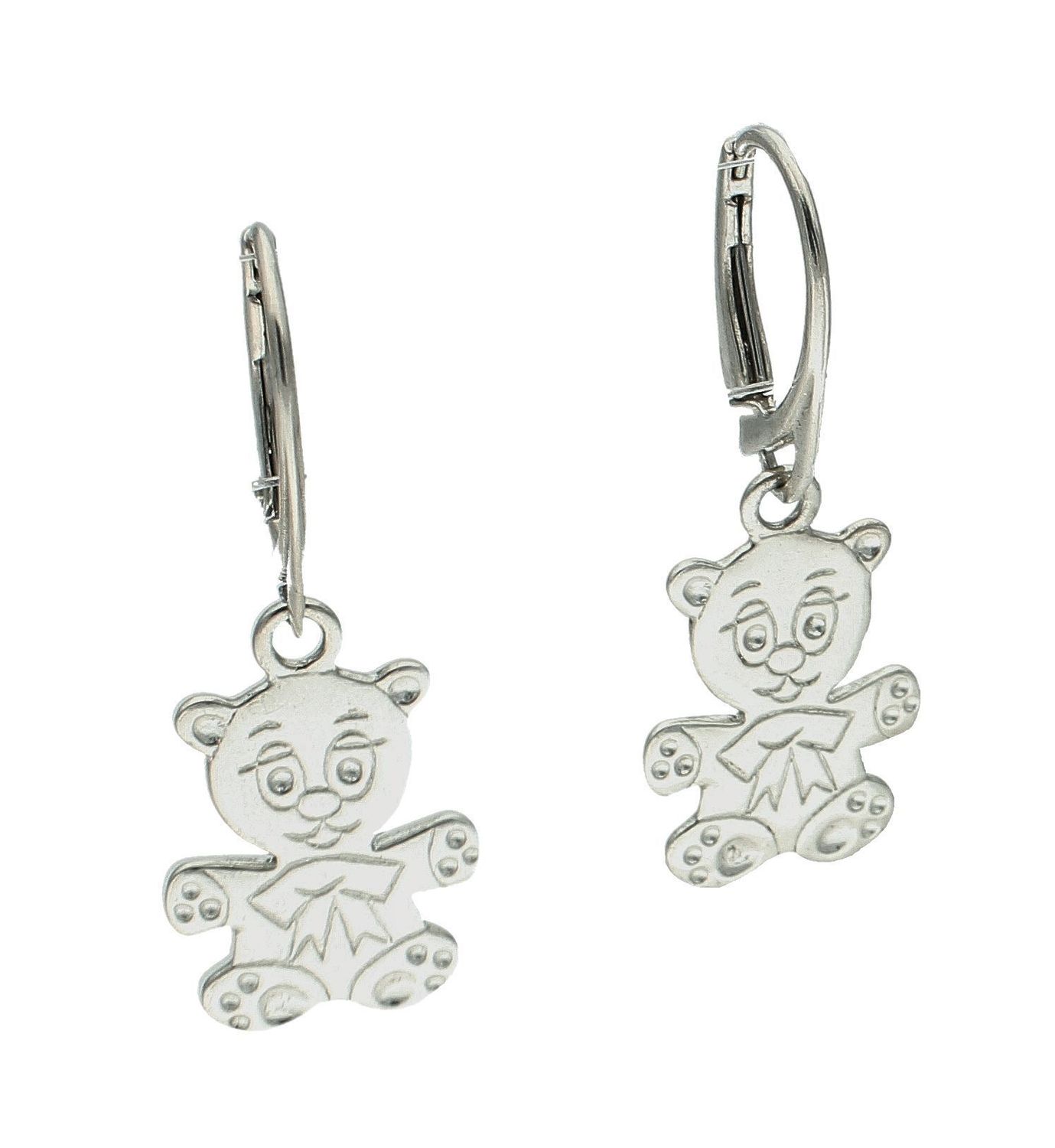 Srebrne kolczyki damskie 925 wiszące misie DIA-KLC-SP197S-925. Srebrne kolczyki damskie. Srebrne kolczyki wiszące. Kolczyki srebrne z wiszącym misiem. Kolczyki na bigiel idealne na prezent..jpg