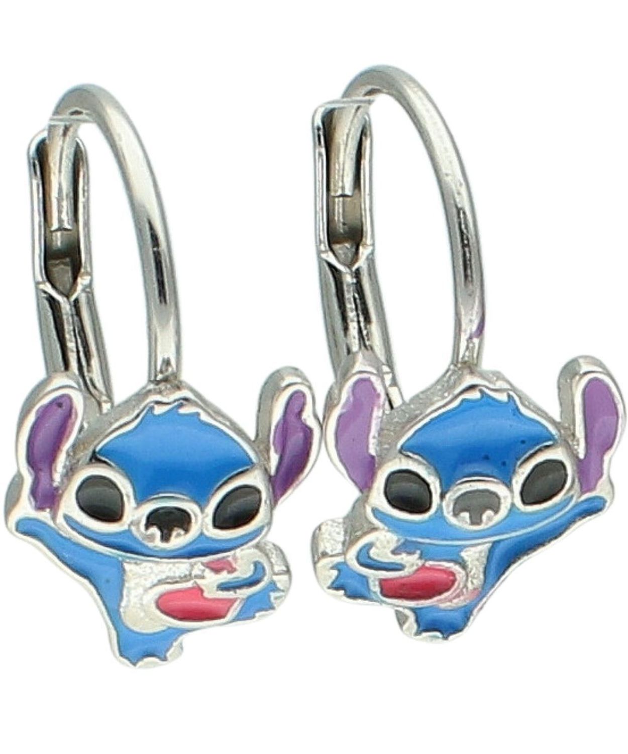 Srebrne kolczyki dziecięce Stitch 925 – kolorowe kolczyki dla dziewczynki z emalią (1).jpg
