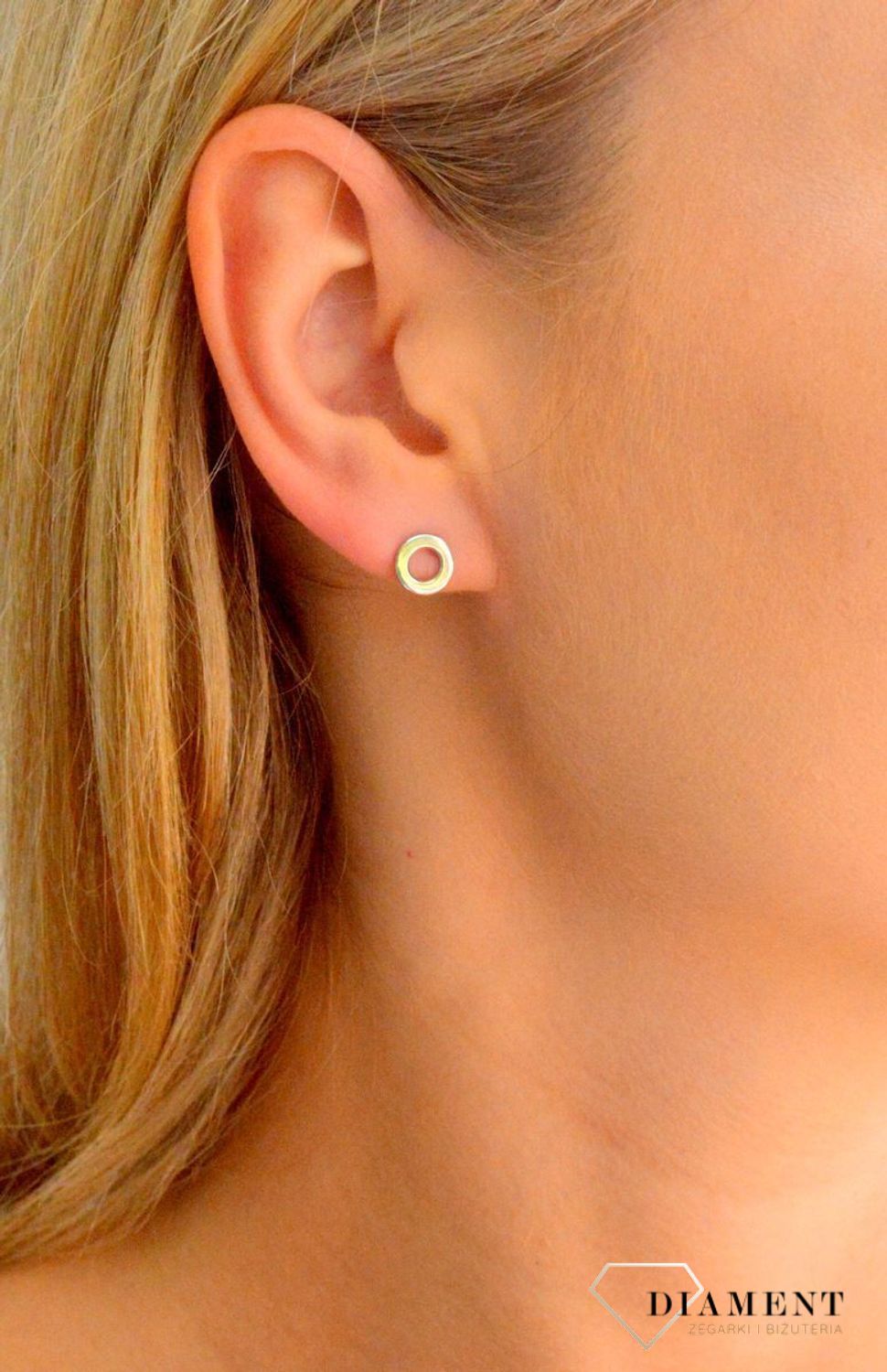 Srebrne kolczyki damskie 925 okręgi wkrętki DIA-KLC-Z3FF030R.jpg