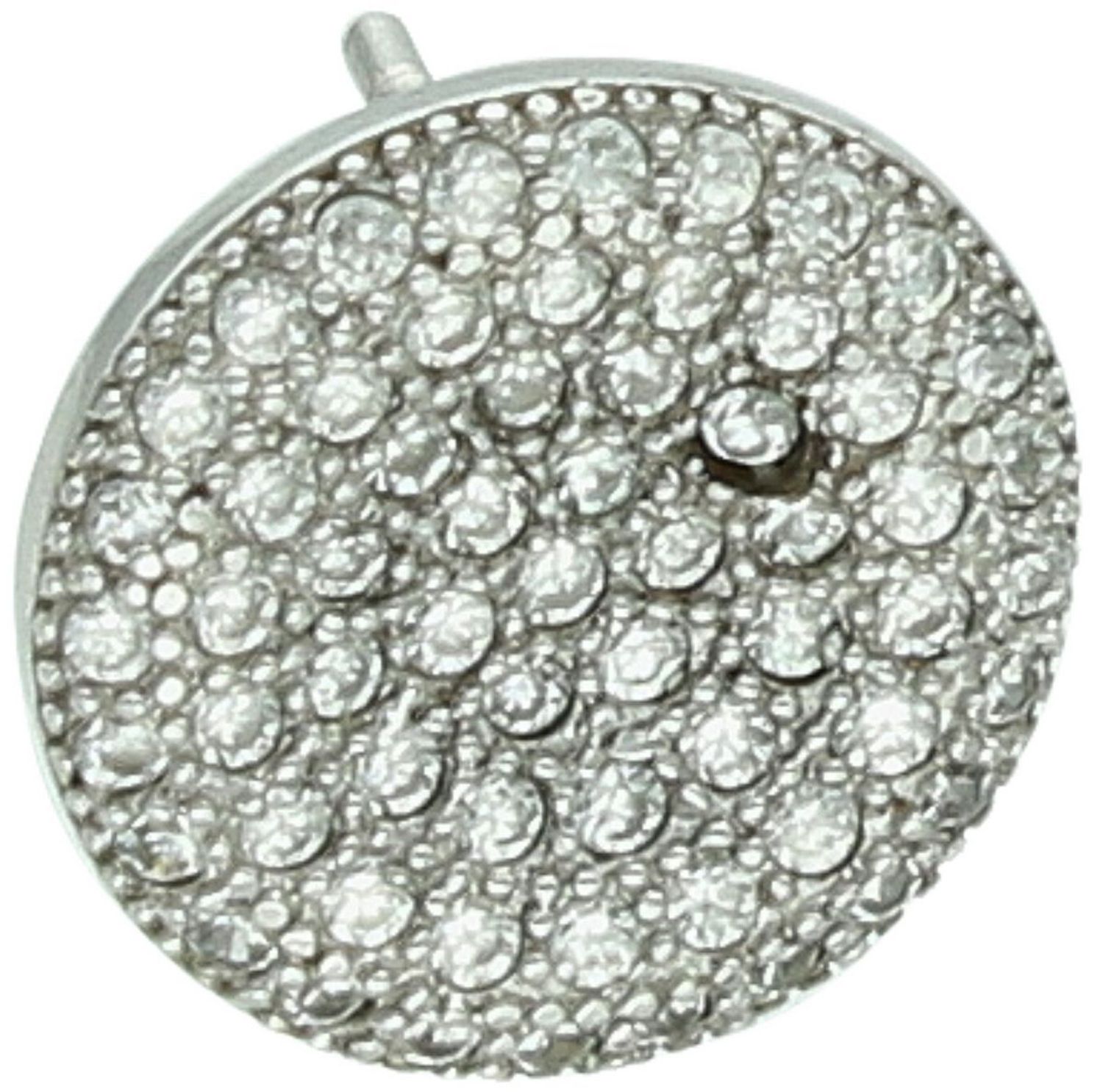 Pojedynczy srebrny kolczyk z cyrkoniami – minimalistyczny kolczyk 925  Nowoczesna biżuteria.jpg