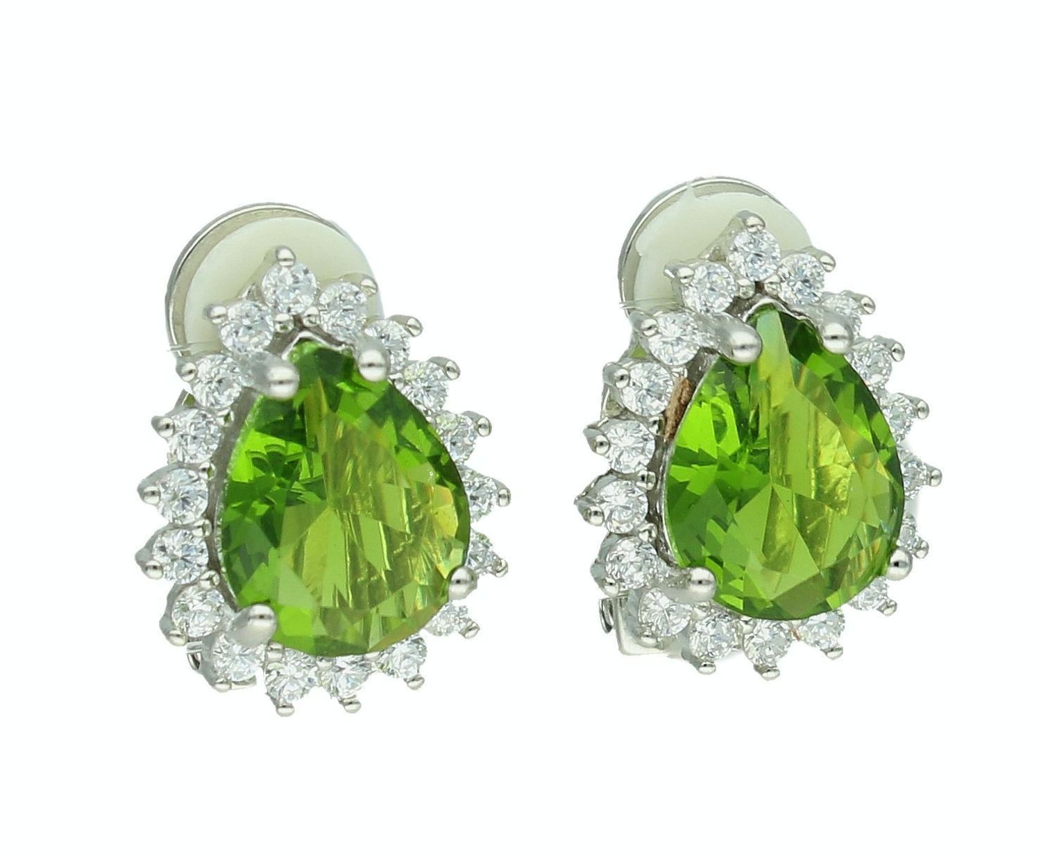 Klipsy srebrne z zieloną cyrkonią łezką DIA-KLI-10929-925.jpg