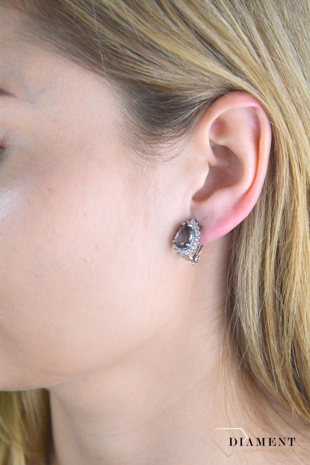Klipsy srebrne z grafitową cyrkonią łezką DIA-KLI-10931-925.jpg