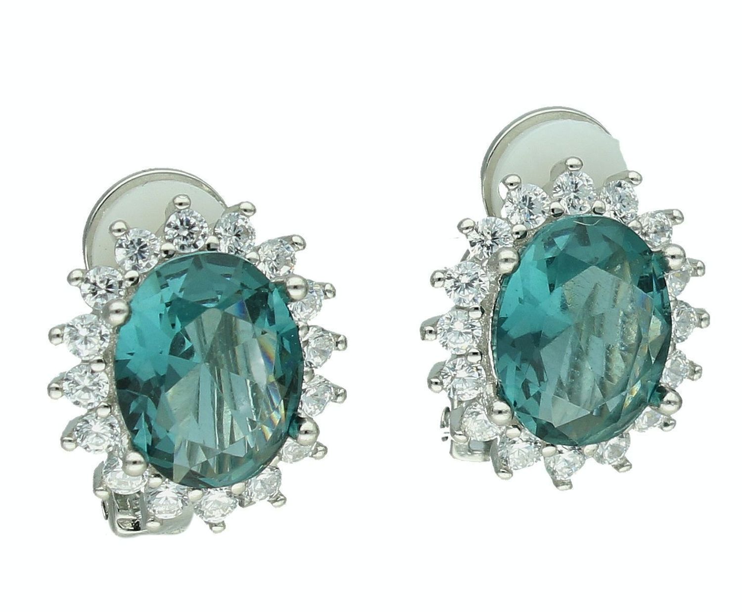 Klipsy srebrne z owalną niebieską cyrkonią DIA-KLI-10936-925.jpg