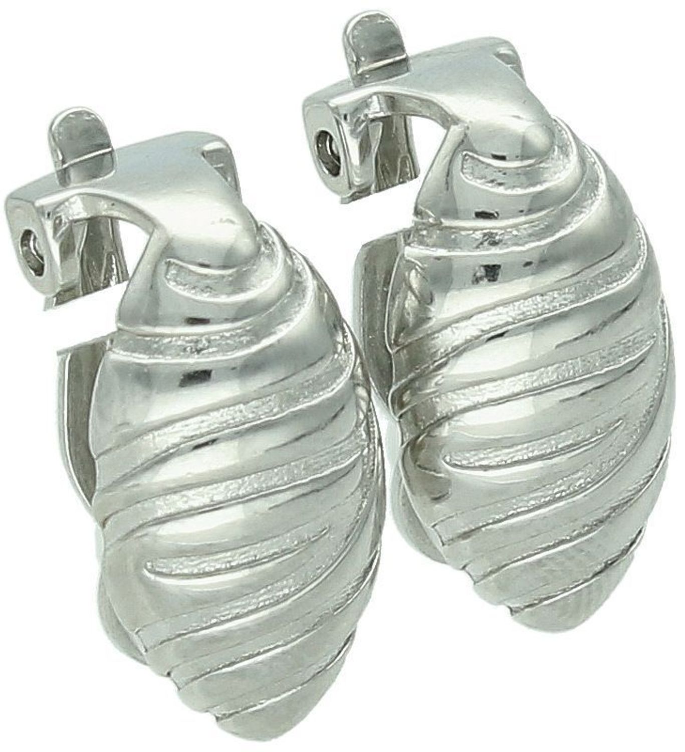 Klipsy srebrne z ozdobnym wzorem próba 925, DIA-KLI-12825-925 Eleganckie srebrne klipsy o wyjątkowym, ozdobnym wzorze, który nadaje biżuterii subtelnego charakteru i elegancji.1.jpg