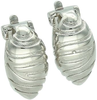 Srebrne kolczyki damskie 925 klipsy owalne ze wzorem DIA-KLI-13945-925.jpg