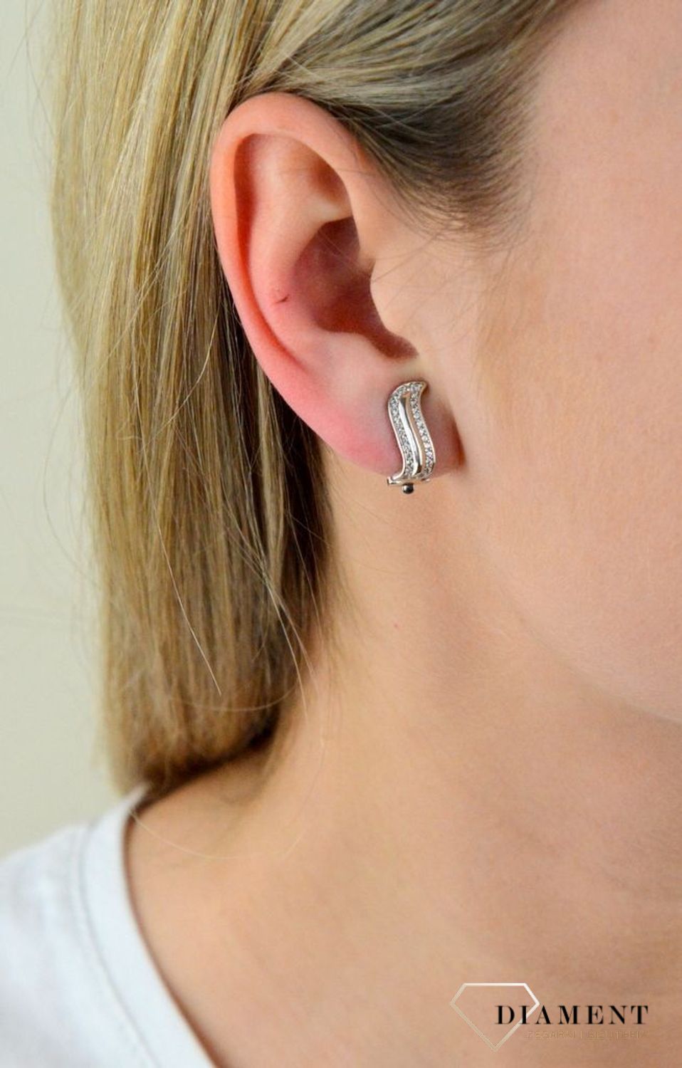 Srebrne klipsy 925 z cyrkoniami DIA-KLI-2176-925.jpg