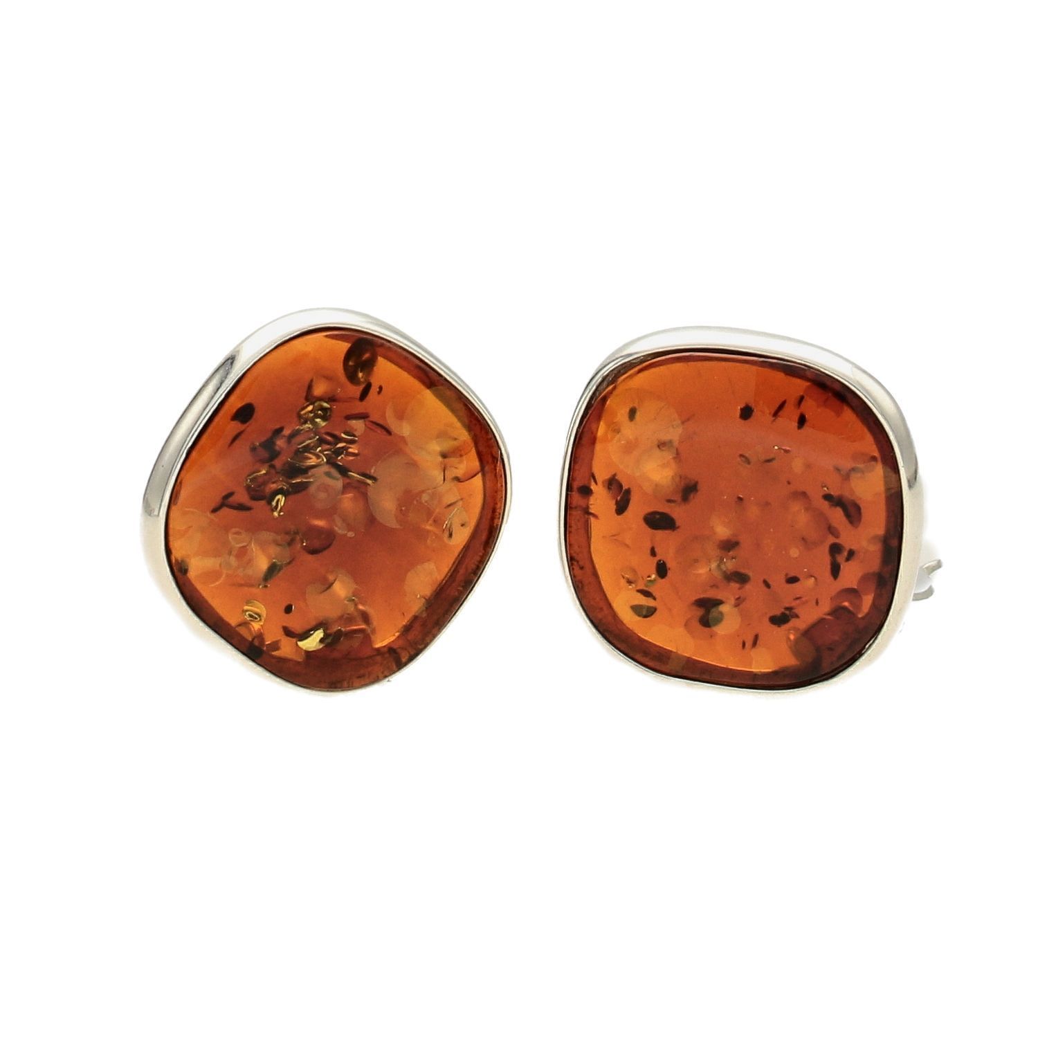 Klipsy srebrne z bursztynem bałtyckim DIA-KLI-2262-925.jpg