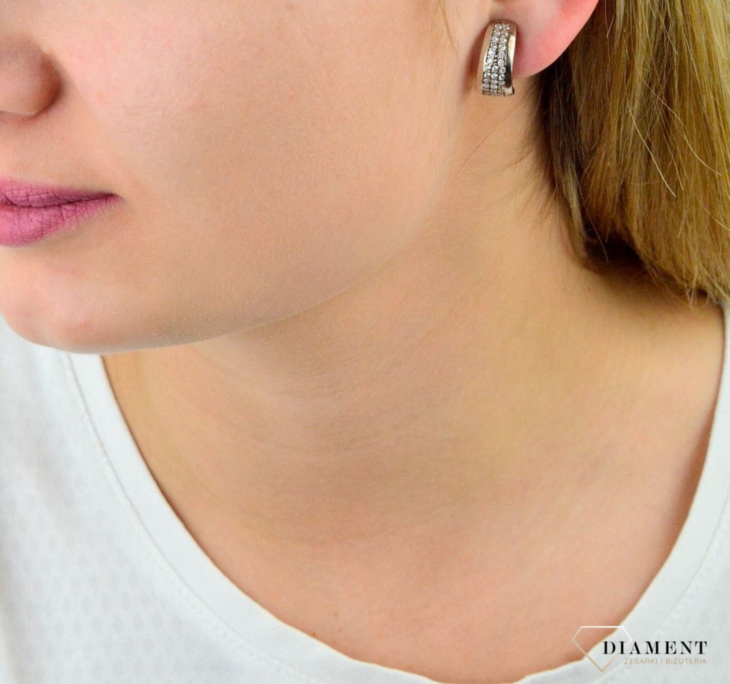 Eleganckie srebrne klipsy z cyrkoniami DIA-KLI-4586-925.jpg
