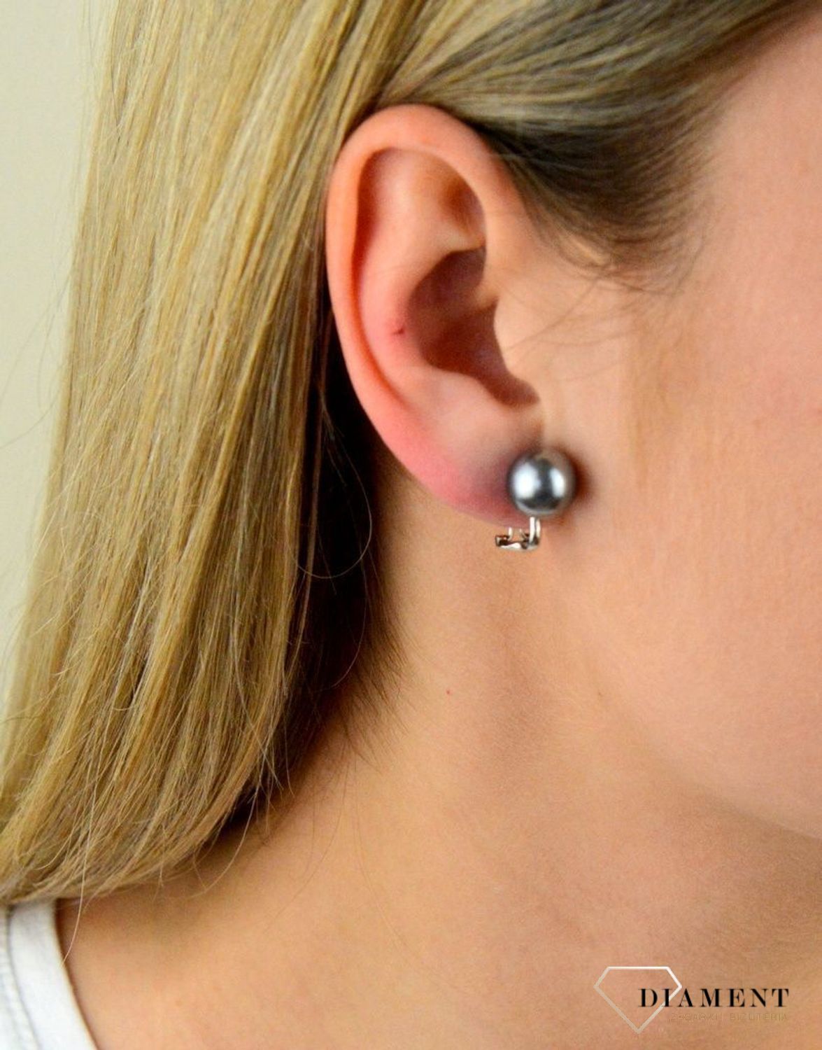 Szare klipsy z perłami DIA-KLI-4813-925.jpg