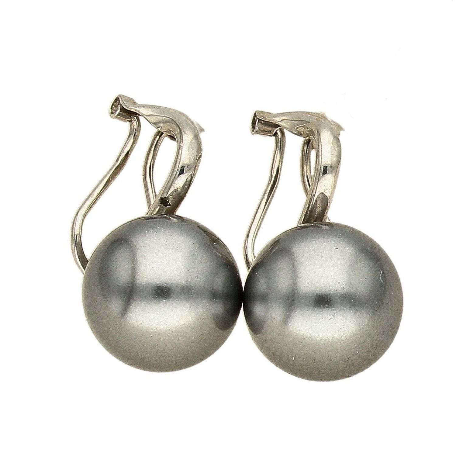 Szare klipsy z perłami DIA-KLI-4813-925.jpg