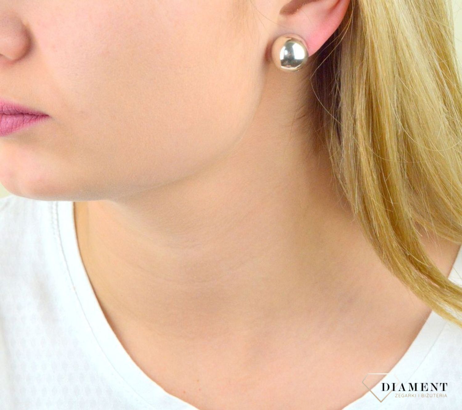 Klipsy srebrne kulki 925 DIA-KLI-4821-925.jpg