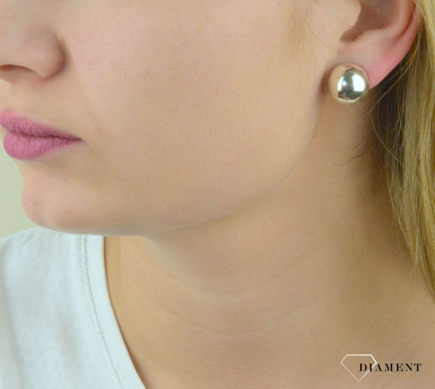 Klipsy srebrne kulki 925 DIA-KLI-4821-925.jpg