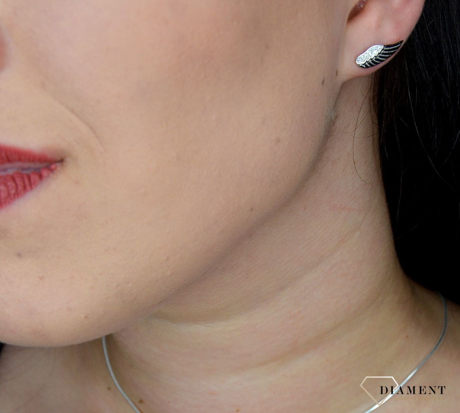 Srebrny komplet biżuterii 925 w kształcie skrzydeł DIA-KPL-0795-925 (1).jpg