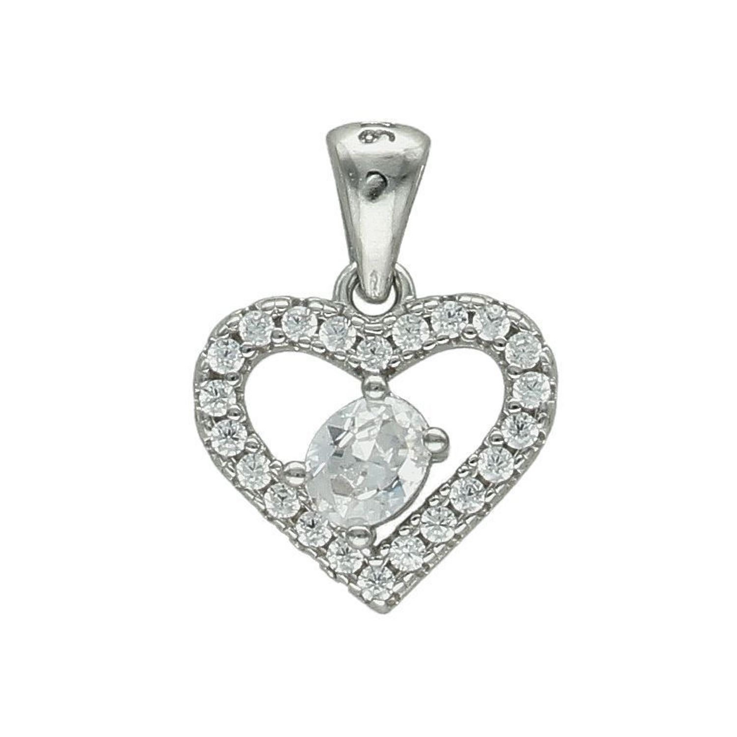 Srebrny komplet damski 925 kolczyki i zawieszka serca z cyrkoniami DIA-KPL-11597-925 (1).jpg