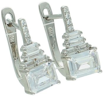 Komplet srebrny 925 z cyrkoniami – kolczyki 1,5 cm (zapięcie angielskie) i zawieszka 2,1 cm. Model DIA-KPL-13406-925. Klasyka i elegancja w jednym zestawie.2.jpg