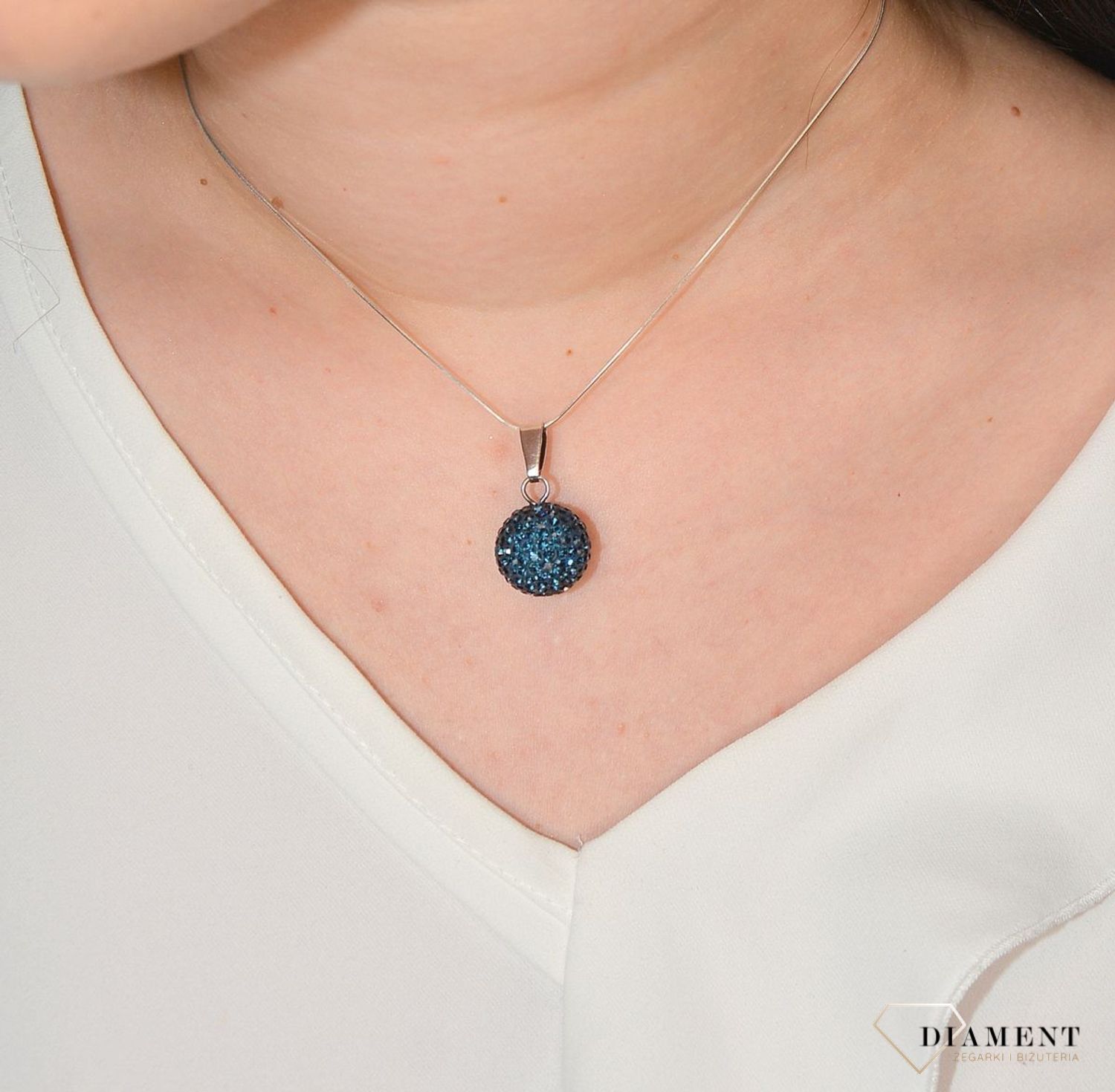 Komplet srebrny zawieszka i kolczyki Kulki swarovski DIA-KPL-2954-925.jpg