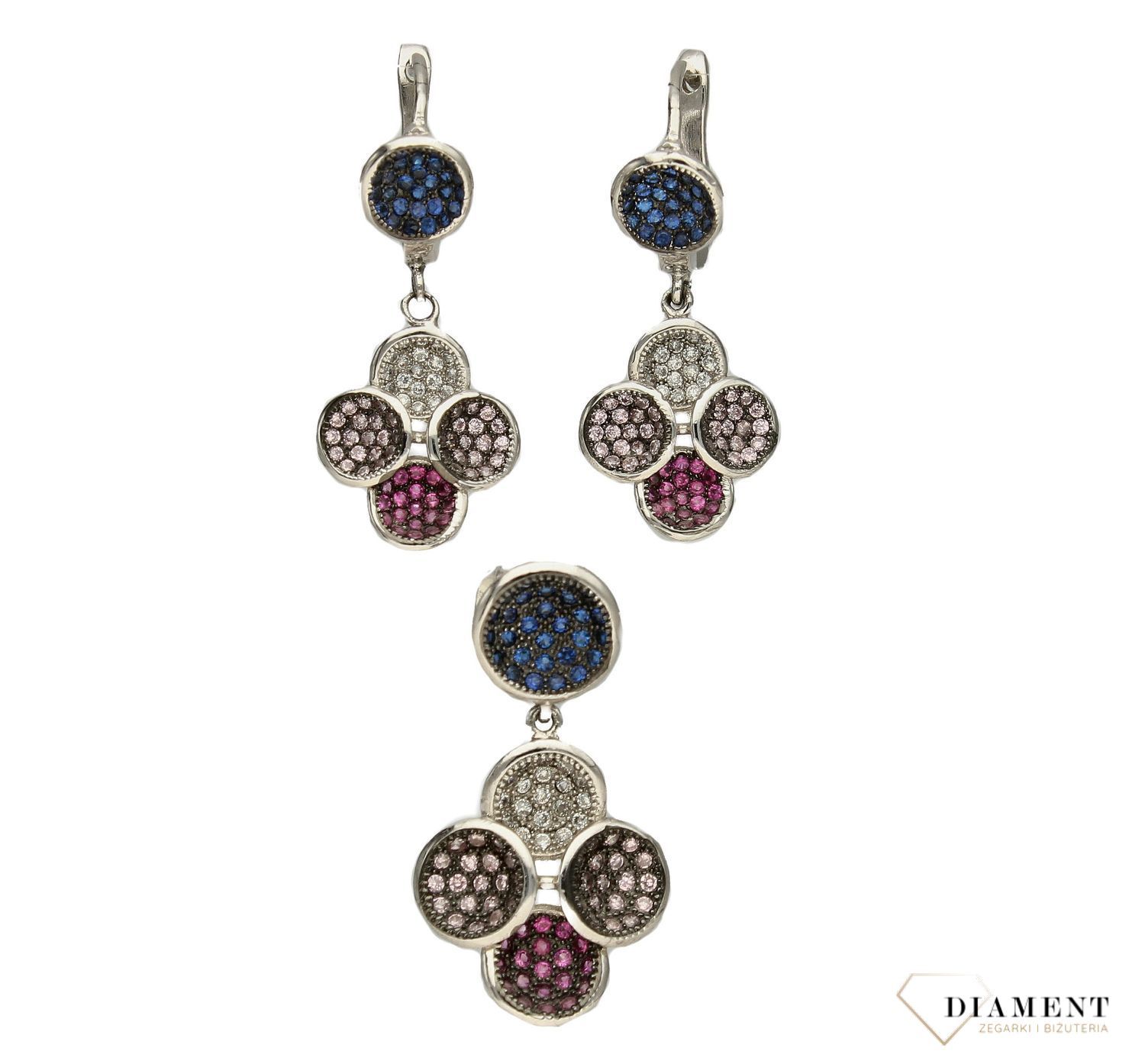 Komplet srebrny z kolorowymi cyrkoniami DIA-KPL-3099-925.jpg