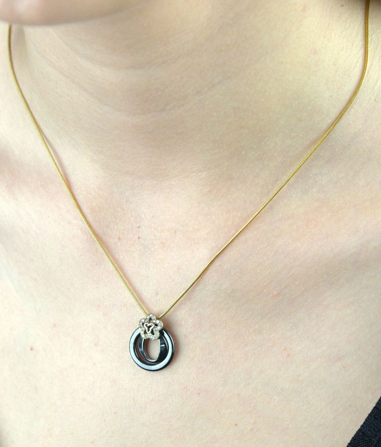 Komplet srebrny pozłacany, czarna ceramika DIA-KPL-3104-925.jpg