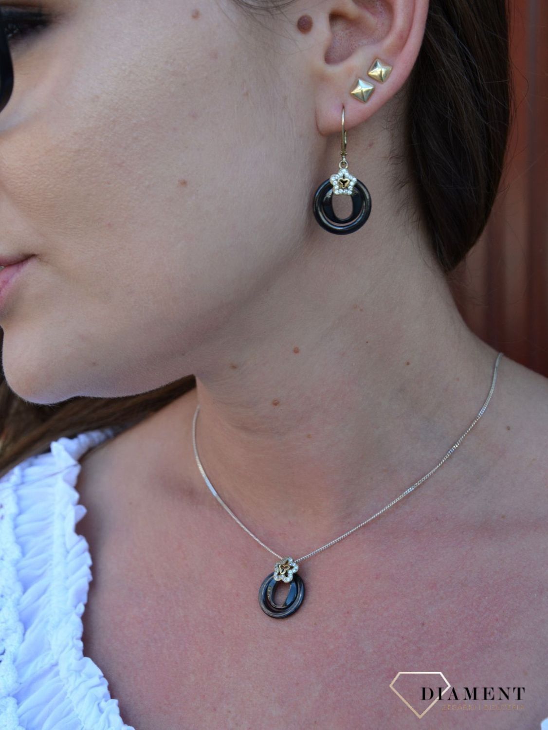 Komplet srebrny pozłacany, czarna ceramika DIA-KPL-3104-925.jpg